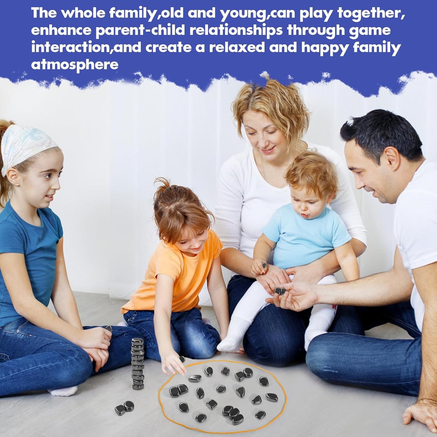 Magnetic Chess Game,Portable Intellectual Battle & Strategy Board Game for Family Game Night,Magnetic Chess Strategy Game with String & Stones for Kids and Adults, Advent Calendar 2025