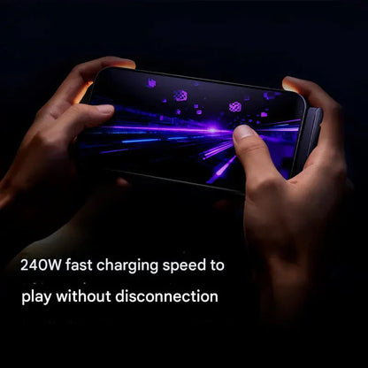 2-in-1 Invisible Holder Charger cable⚡240w super fast charging Fast charging Cord