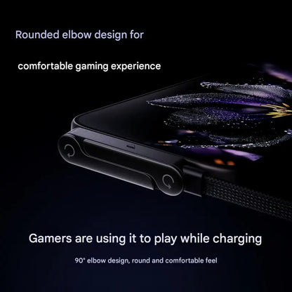 2-in-1 Invisible Holder Charger cable⚡240w super fast charging Fast charging Cord