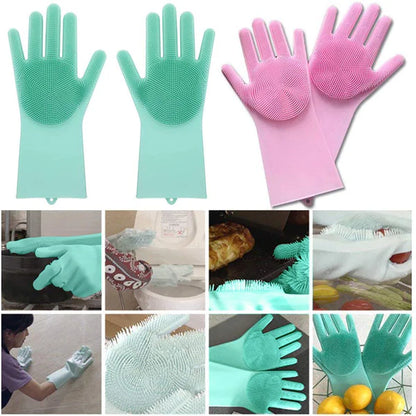 Silicone Clean Hands Gloves