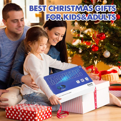 Magnetic Chess Game,Portable Intellectual Battle & Strategy Board Game for Family Game Night,Magnetic Chess Strategy Game with String & Stones for Kids and Adults, Advent Calendar 2025