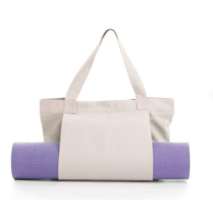 Top-Rated Canvas Yoga Mat Bag | Lightweight Shoulder Tote for Outdoor Exercise & Travel